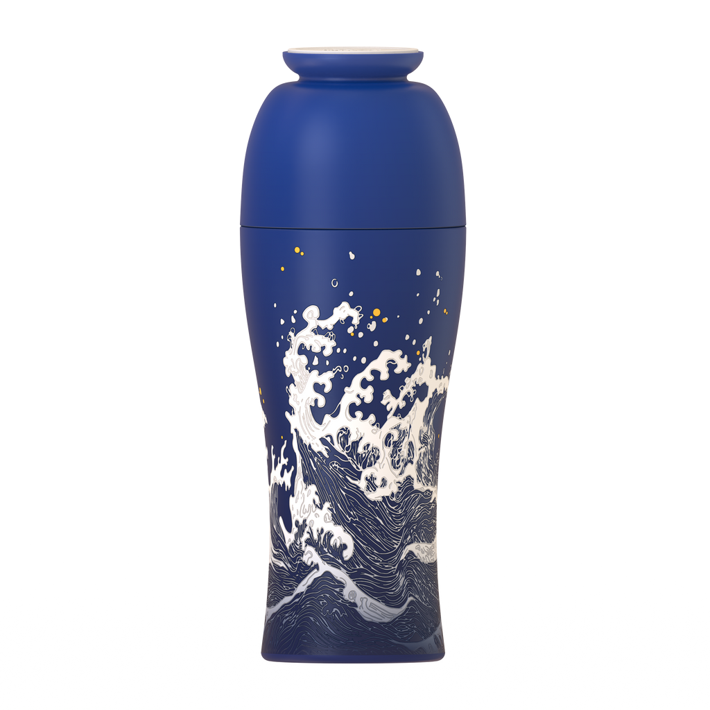 River Harmony Vase 300 ML – Frosted Fan Gift Set