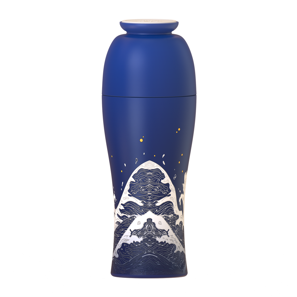 River Harmony Vase 300 ML – Frosted Fan Gift Set