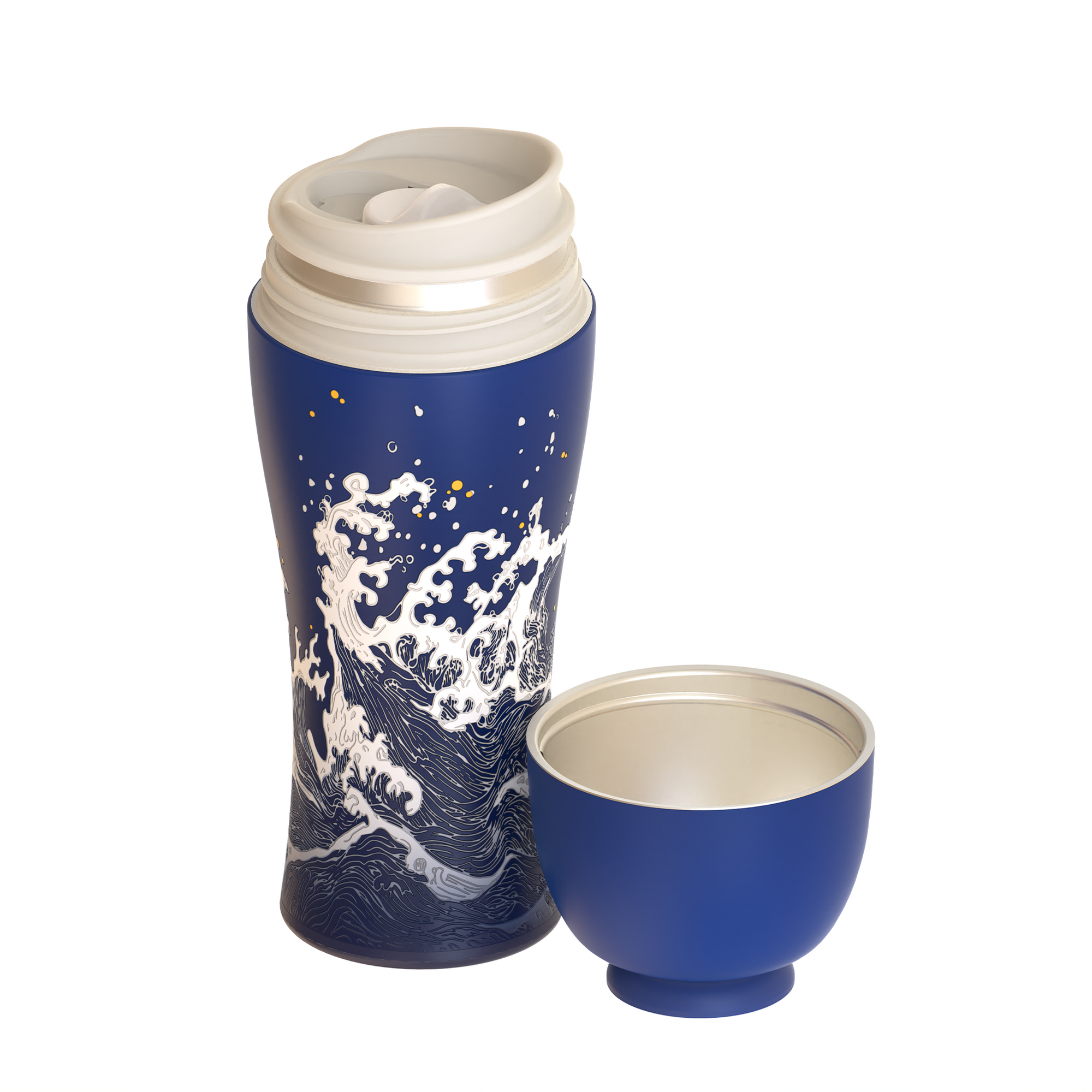 River Harmony Vase 300 ML – Frosted Fan Gift Set