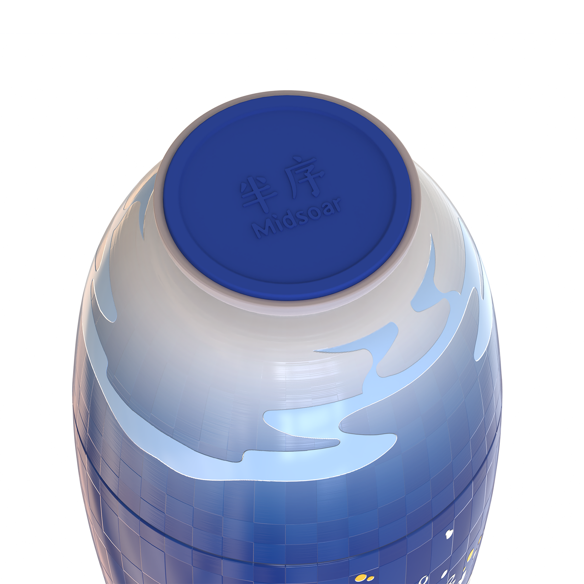 River Harmony Vase 300 ML – Glossy Fan Gift Set
