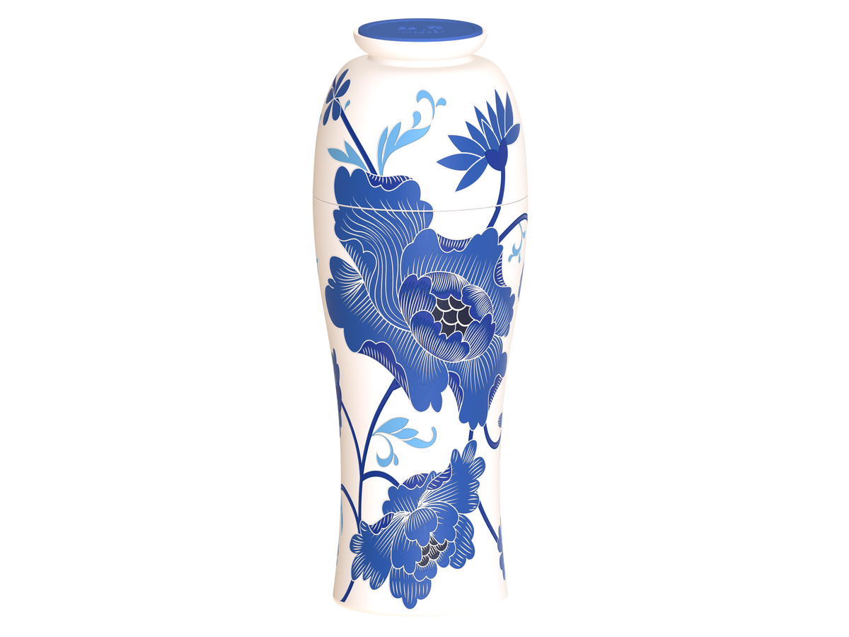 Thermos Fleur Sereine bleue 300ML
