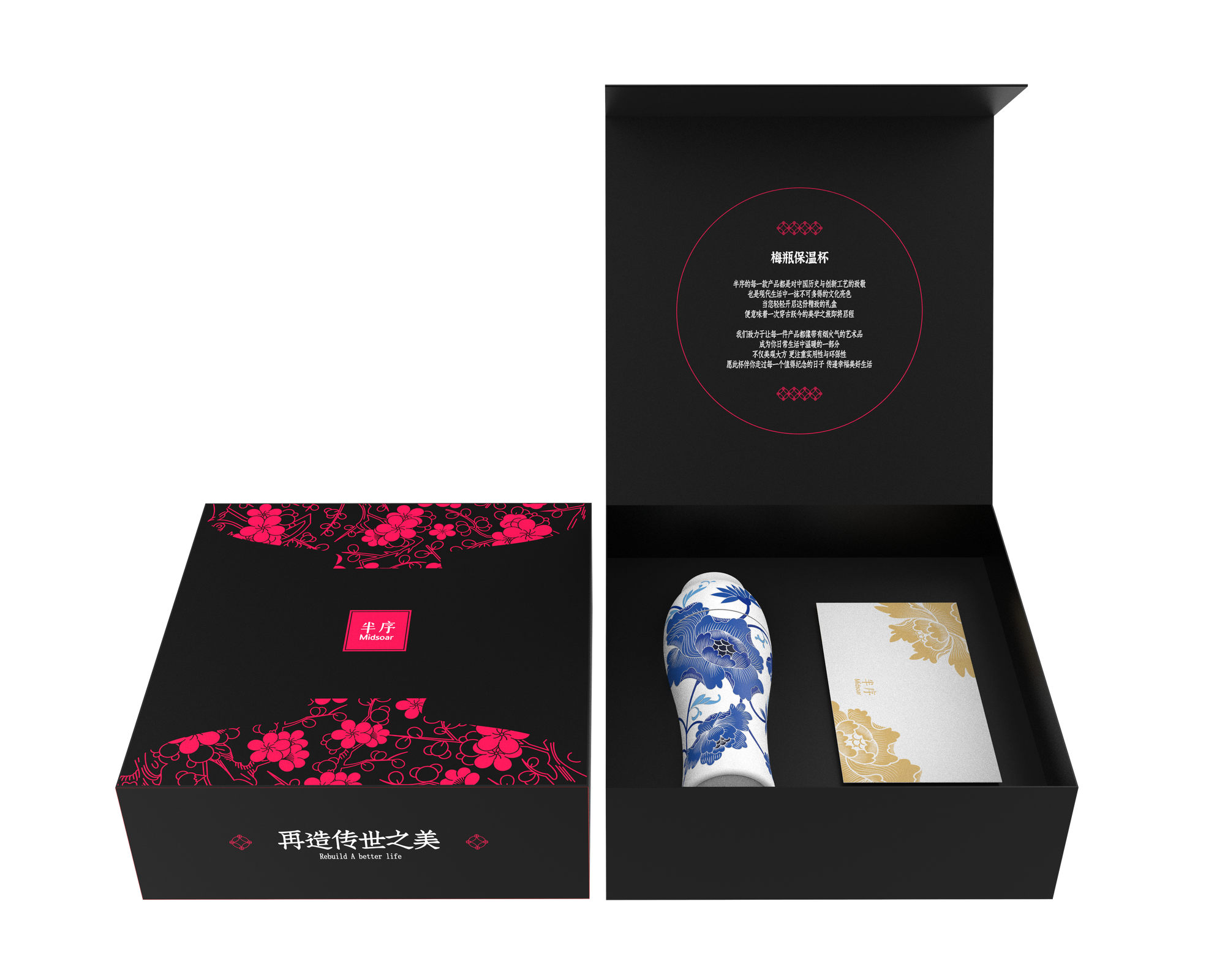 Gift Set Serene Flora Blue 300 ML