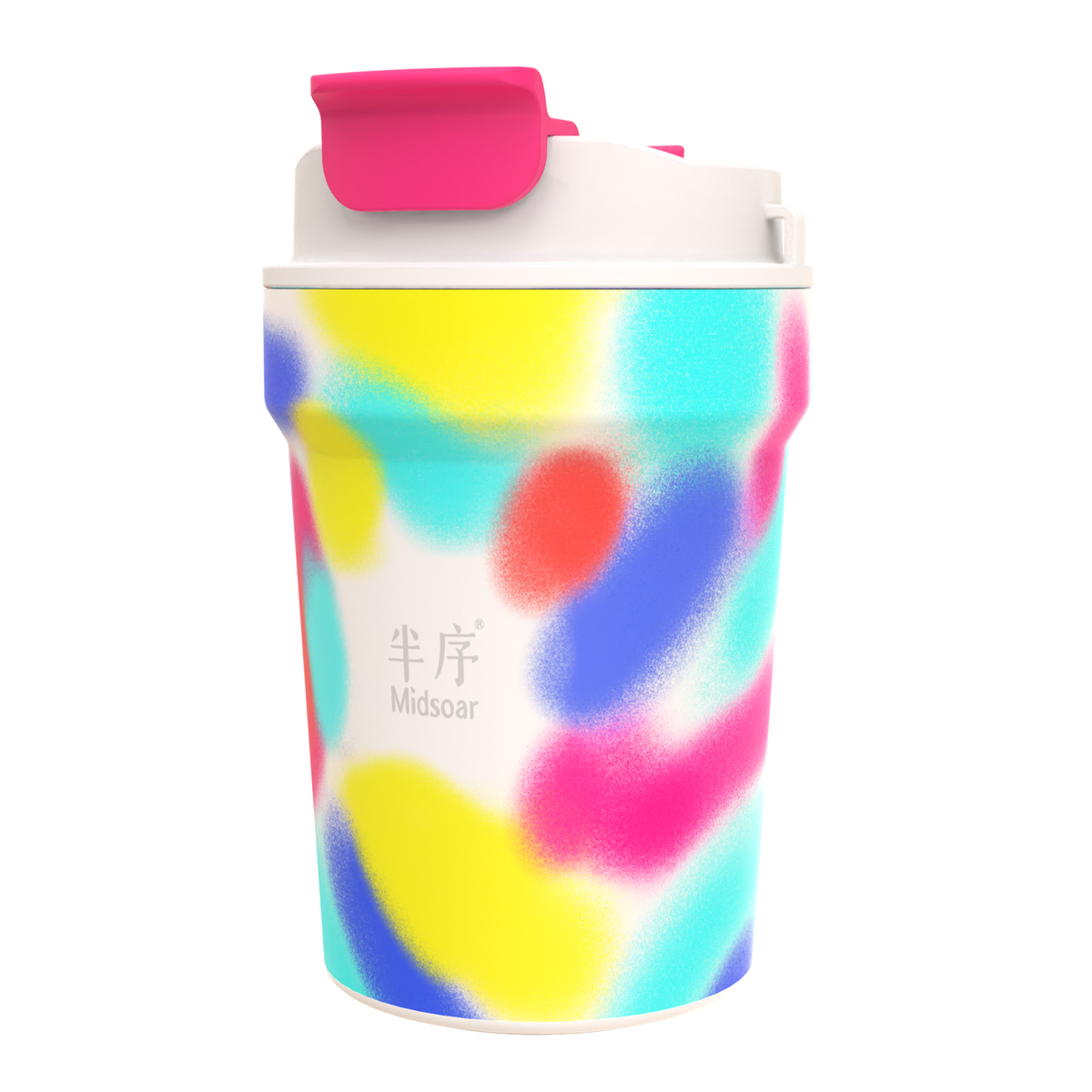 Iridescent Coffee Cup Series — Glazed Color Palette White 350ML
