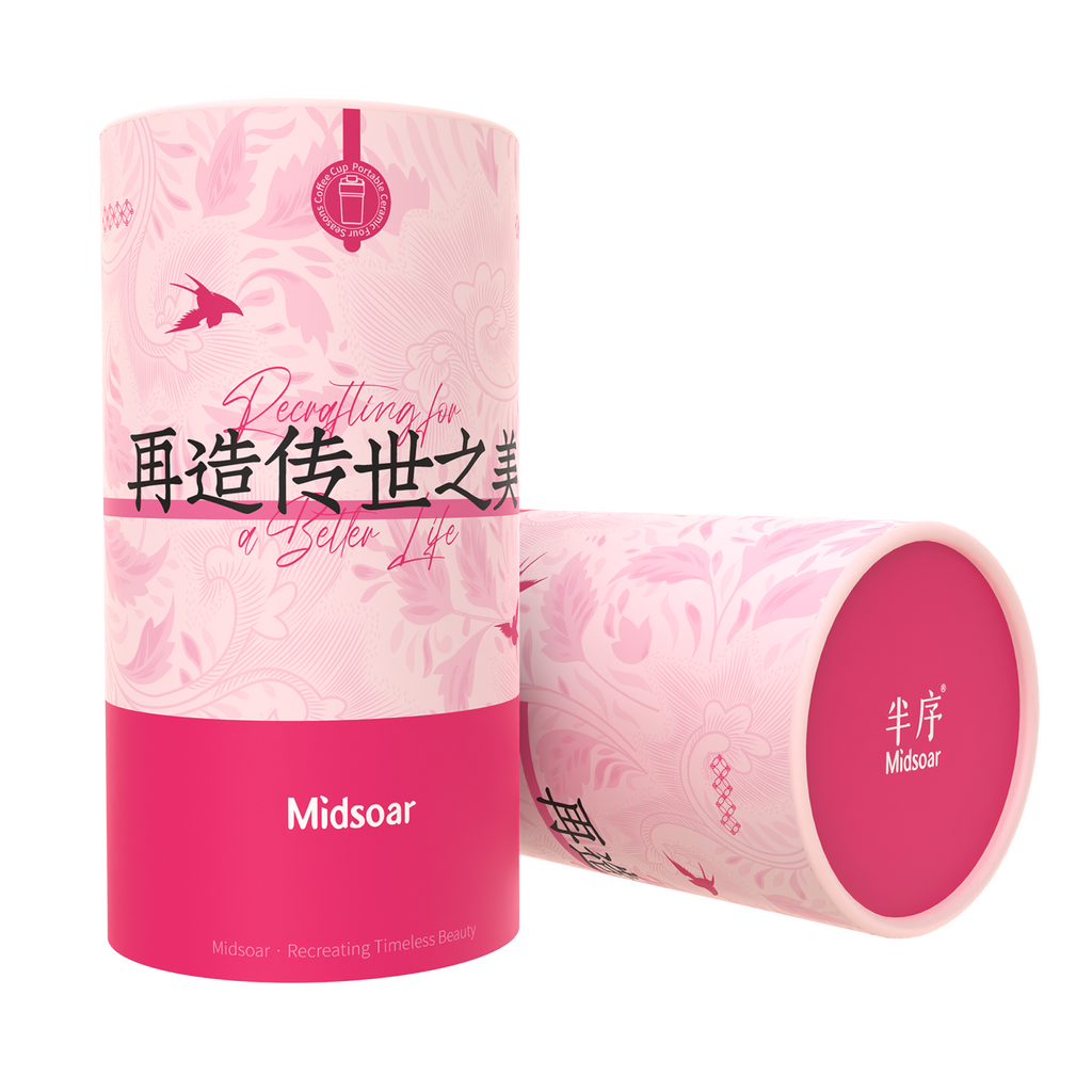 Iridescent Coffee Cup – Rose River Glow 450ml