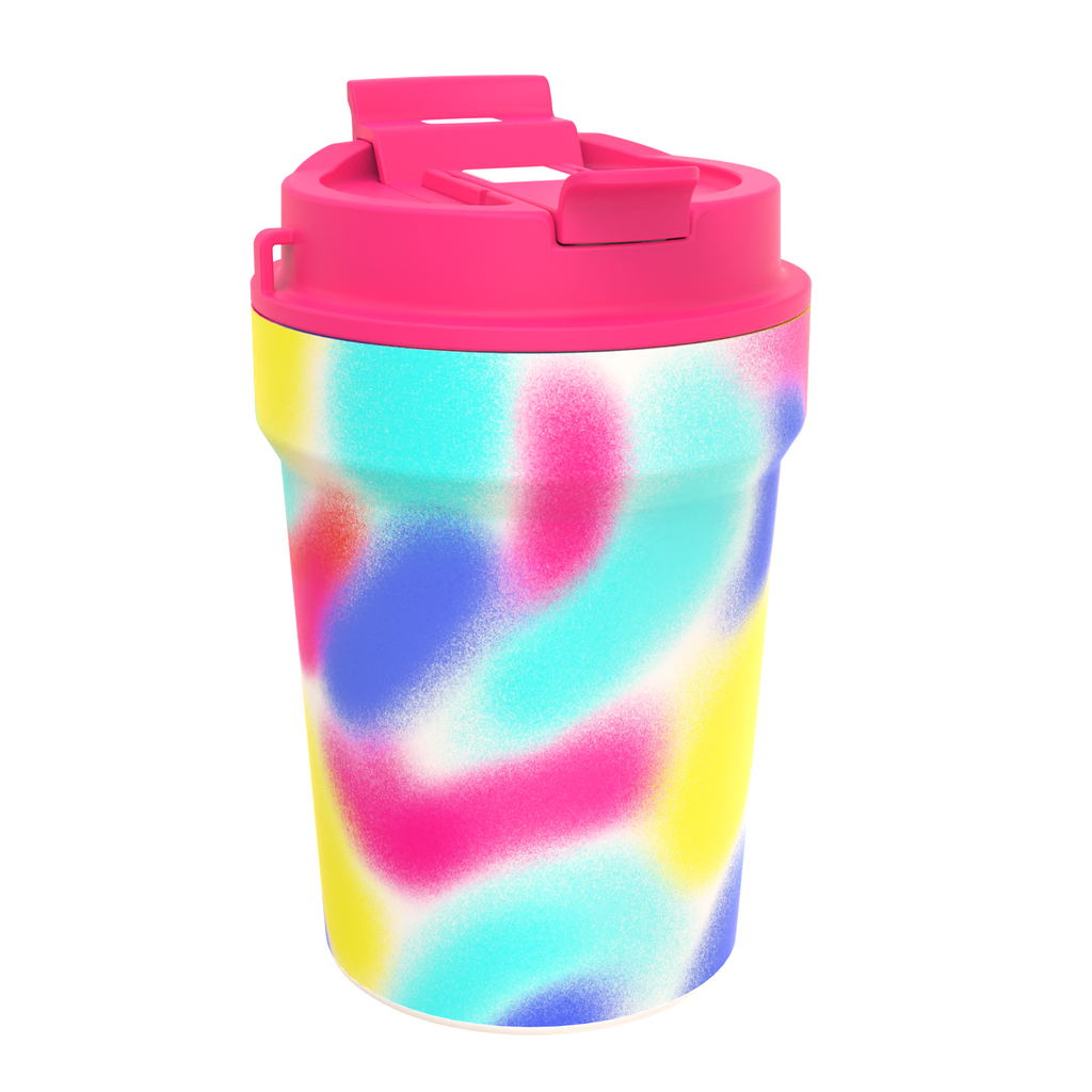 Iridescent Coffee Cup – Rose River Glow 350ml