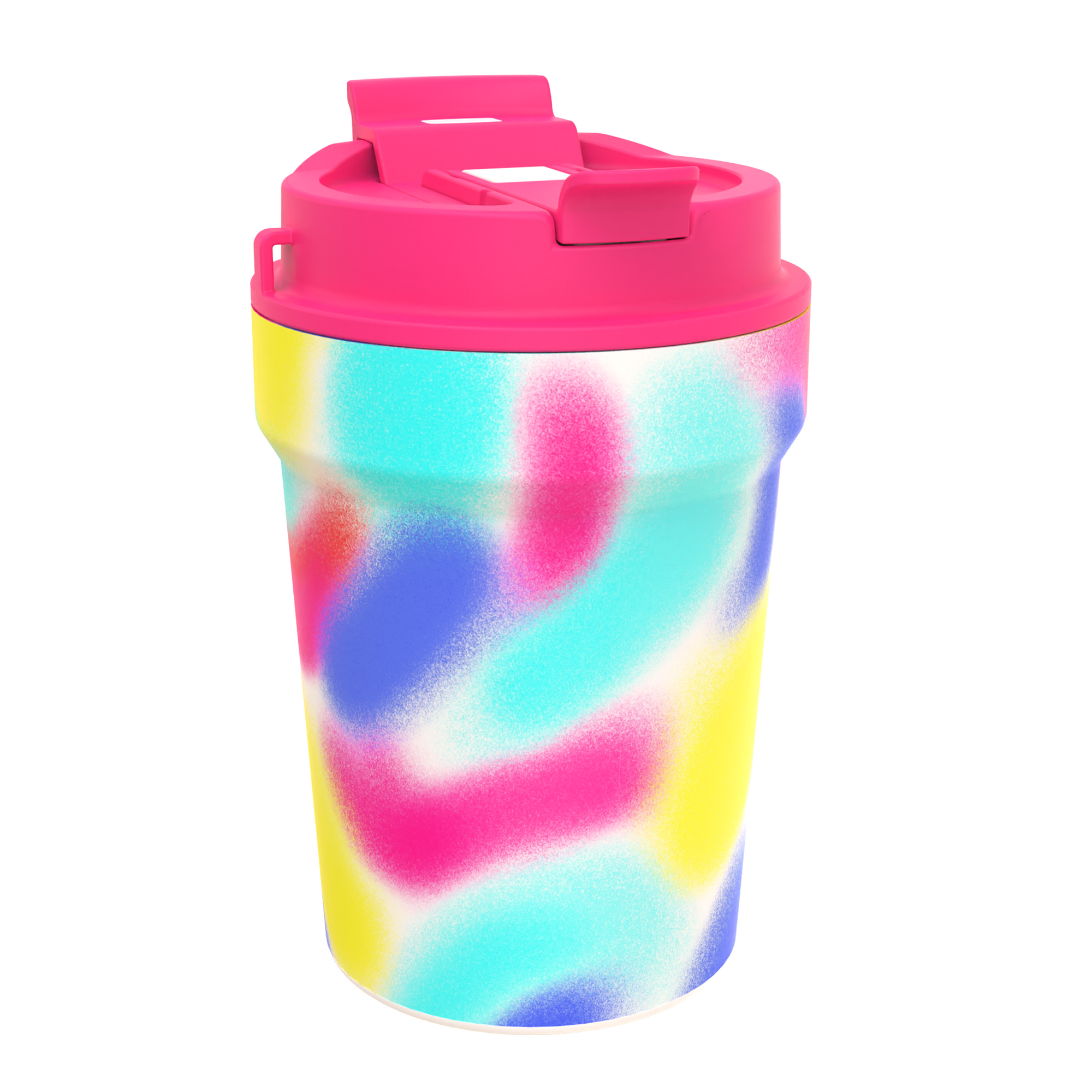 Iridescent Coffee Cup – Rose River Glow 350ml