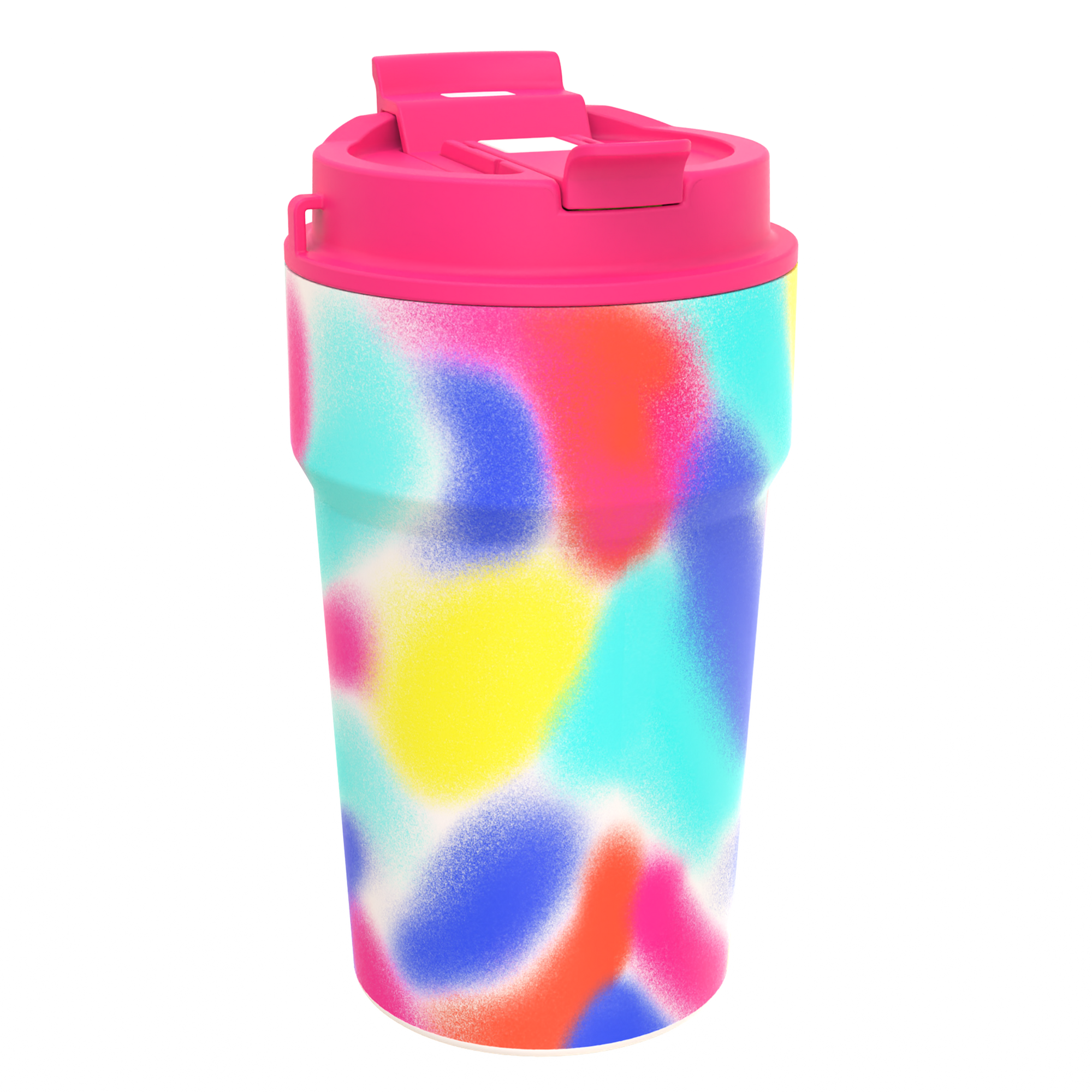 Iridescent Coffee Cup – Rose River Glow 450ml