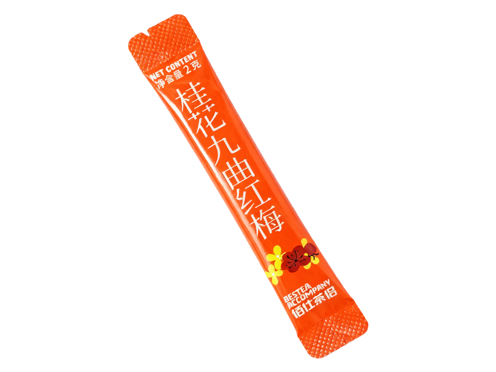 Thé aux Fleurs d’Osmanthus & Jiuqu Prune Rouge