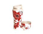 Thermos Serene Flora Red