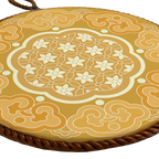 Dessous de plat en céramique Héritage Hehuan – Motif floral