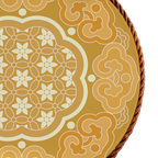 Dessous de plat en céramique Héritage Hehuan – Motif floral