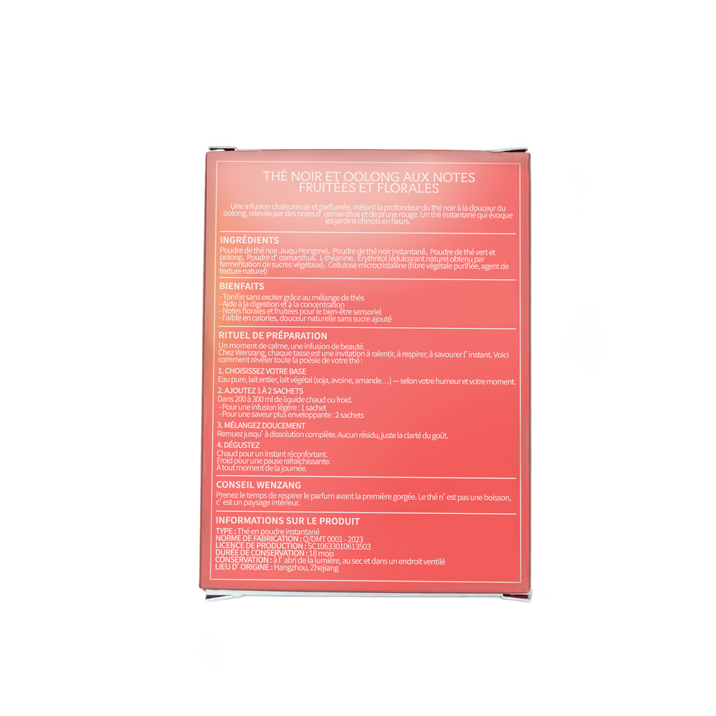 Osmanthus Flower Tea & Jiuqu Red Plum