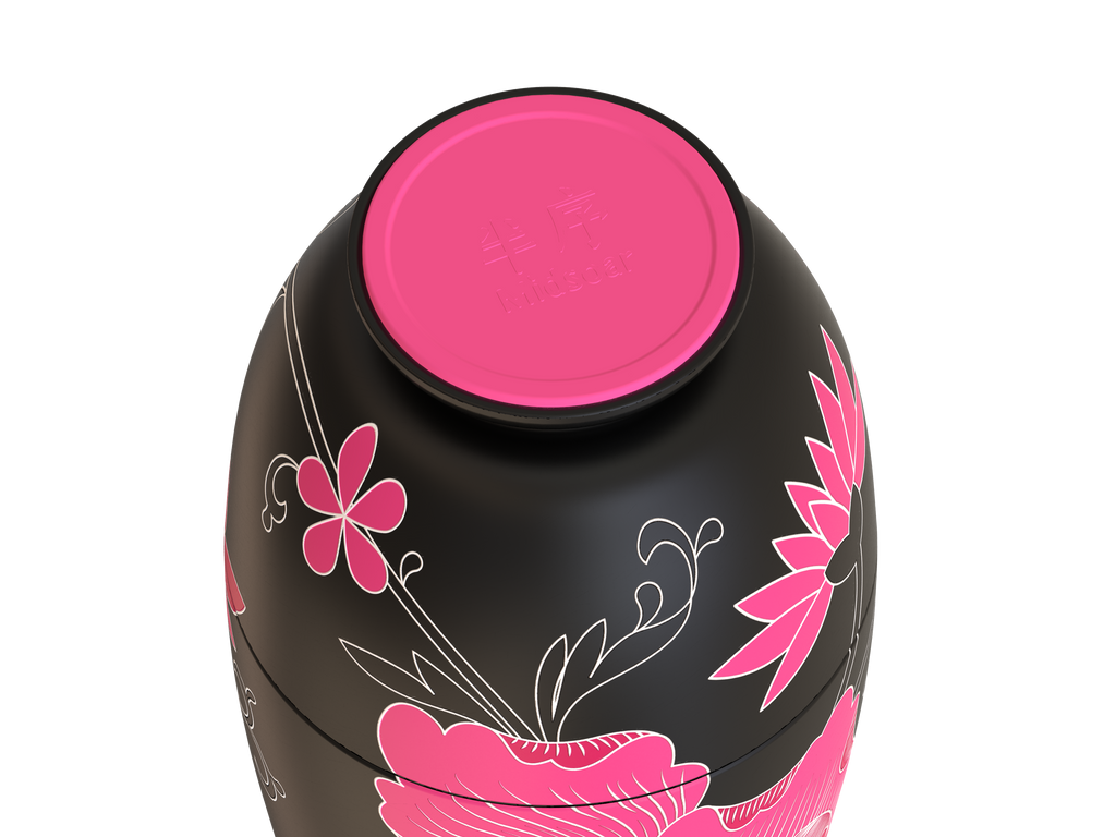 Thermos Fleur Sereine Noire 300ML