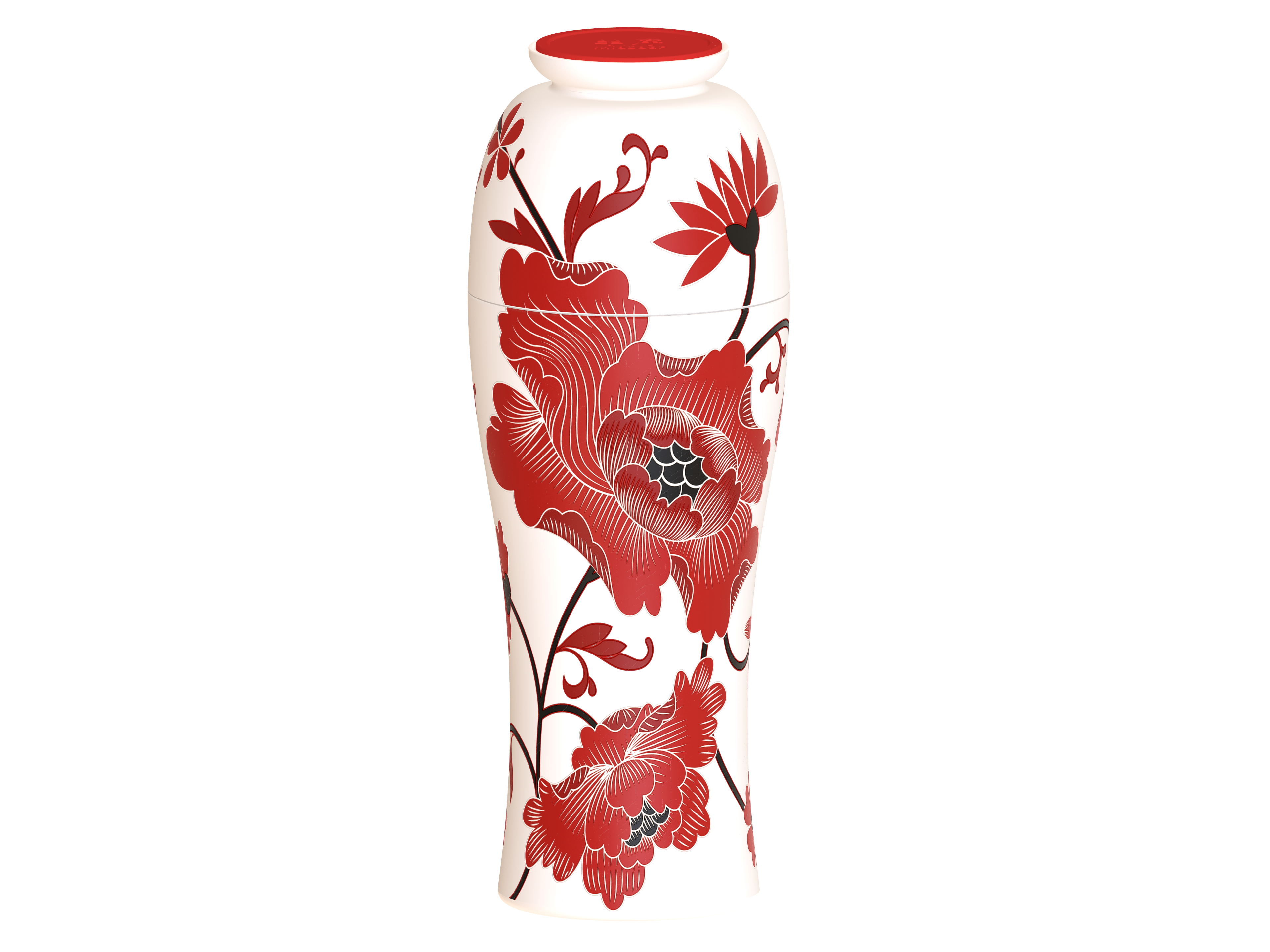 Thermos Fleur Sereine Rouge 300 ML