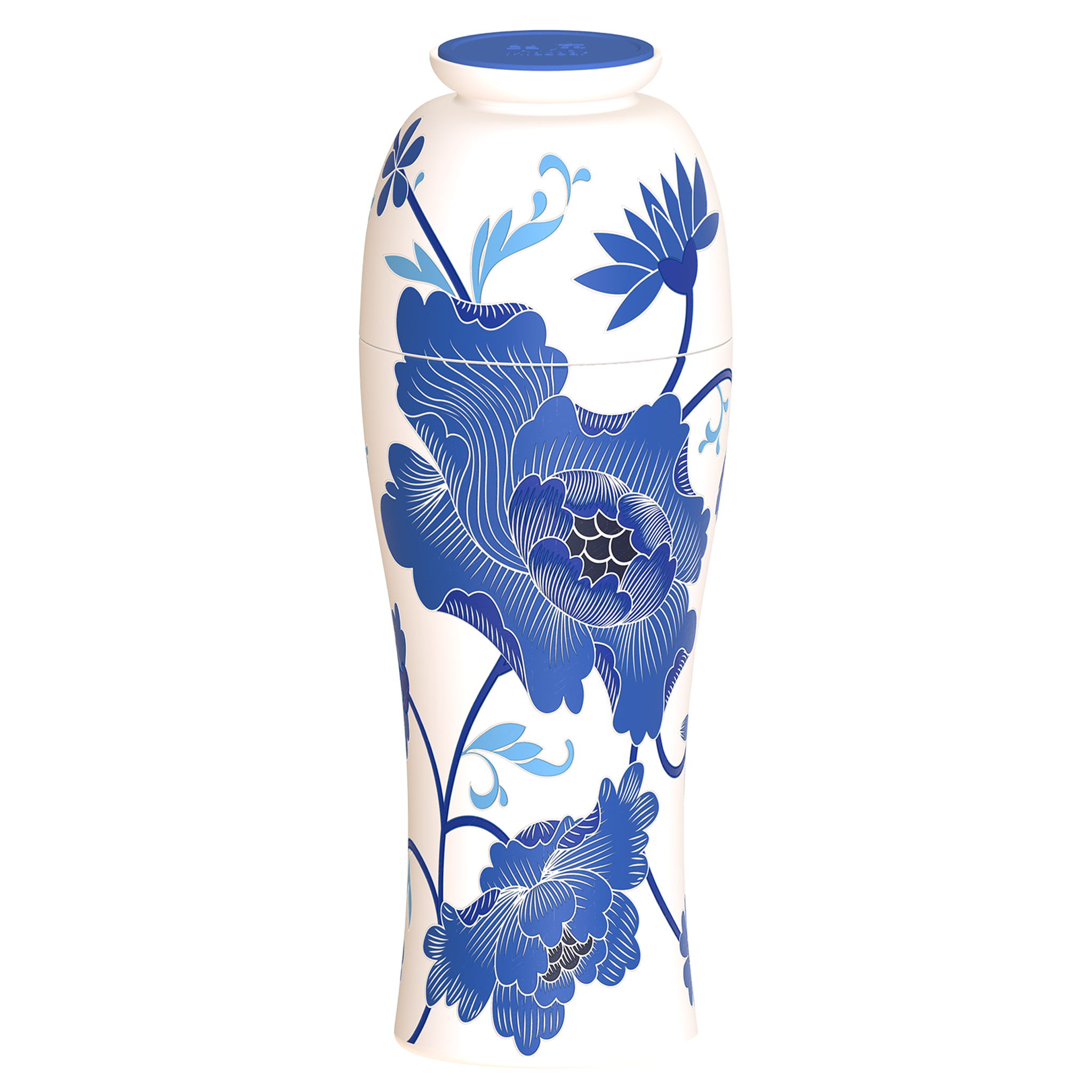 Thermos Fleur Sereine bleue 300ML