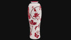 Thermos Fleur Sereine Rouge